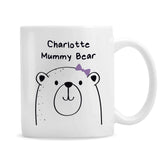 Personalised Mummy Bear Mug