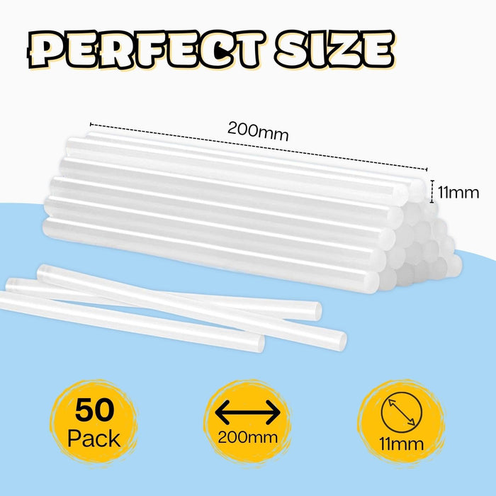 Hot Glue Sticks Multipack - 11×200mm Resin EVA