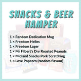 Bar Snacks & Beer Hamper for Men (Grandad's Gift)