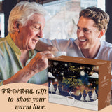 Instant & Ground Coffee Advent Calendar - 24 Days of Premium Flavoured Coffee Mix