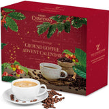 Ground Coffee Advent Calendar - 24 Days of Premium Flavoured Coffee Mix