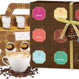 Coffee Gift Set - Flavoured Ground Coffee Mix and Coffee Syrups Set