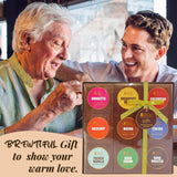 Ground Coffee Gift Set - 9 Gourmet Flavoured Coffee Mix Selection