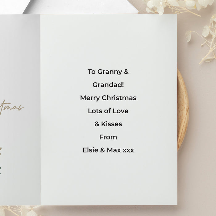 Personalised Photo Upload Christmas Card