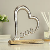 Personalised Love Heart Ornament