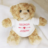 Personalised Couple In Love Teddy Bear