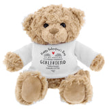 Personalised Valentine's Day Teddy Bear