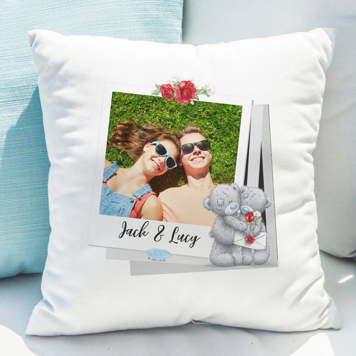 Personalised Me To You Valentines Photo Upload Cushion