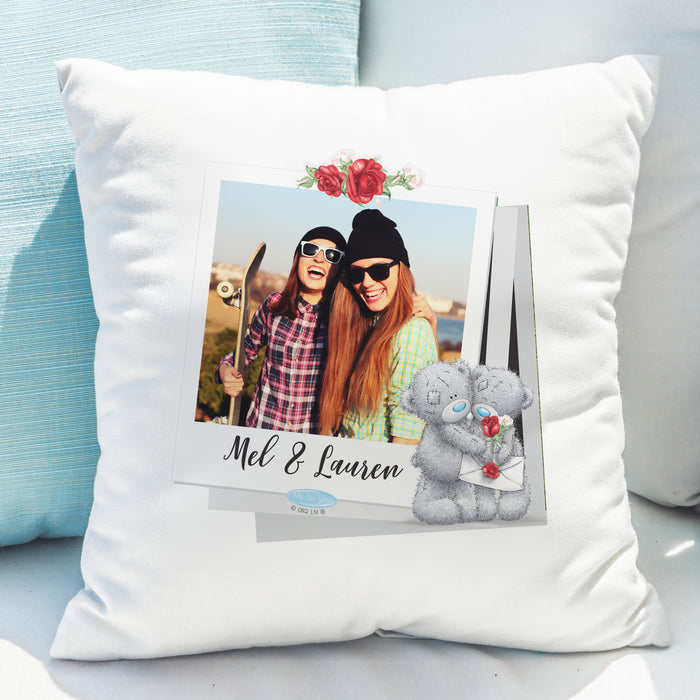 Personalised Me To You Valentines Photo Upload Cushion