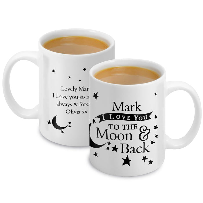 Personalised To the Moon and Back... Mug