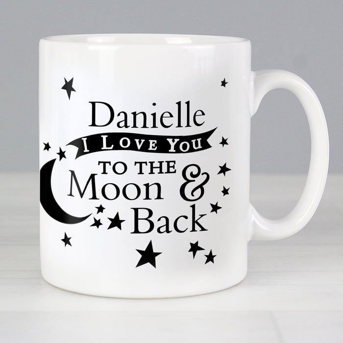 Personalised To the Moon and Back... Mug