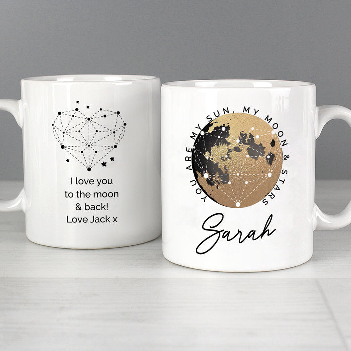 Personalised You Are My Sun My Moon Mug