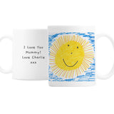 Personalised Children's Drawing Photo Upload Mug