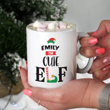 Personalised Elf Christmas Mug