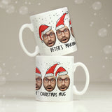 Personalised Photo Upload Santa Mug