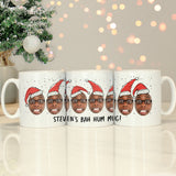 Personalised Photo Upload Santa Mug