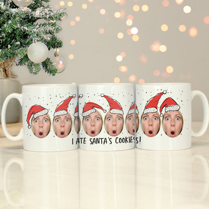 Personalised Photo Upload Santa Mug