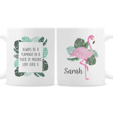 Personalised Flamingo Mug