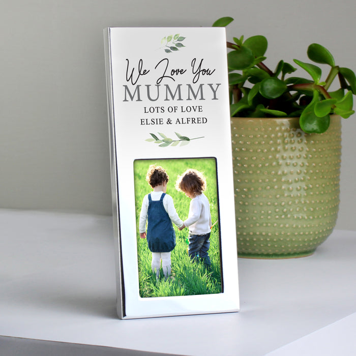 Personalised Botanical 2x3 Photo Frame