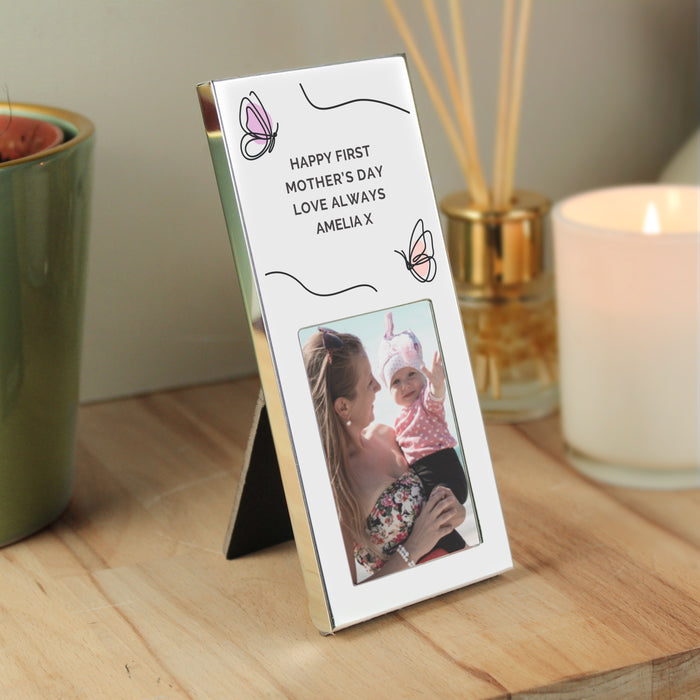 Personalised Butterfly 2x3 Photo Frame