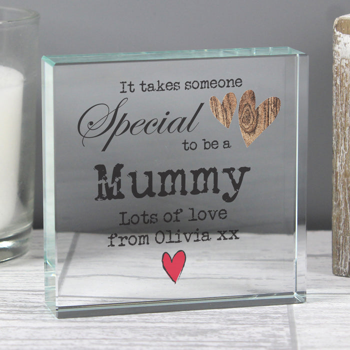 Personalised Someone Special Crystal Token