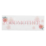 Personalised Floral Sentimental Wooden Block Sign