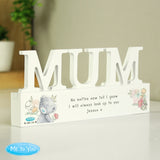 Personalised Me To You Wooden Mum Ornament