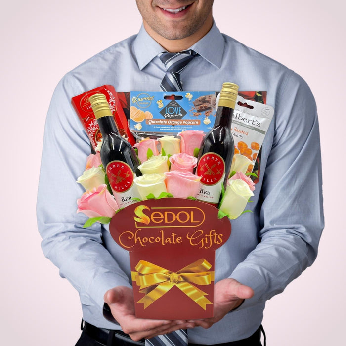 Red Wine and Chocolate Bouquet