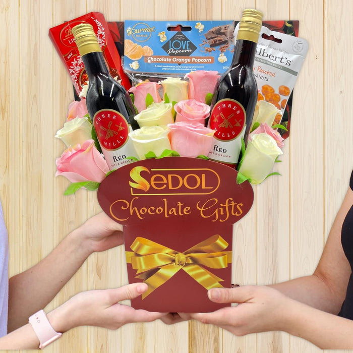 Red Wine and Chocolate Bouquet