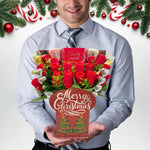 christmas chocolate bouquet - red roses - sedol gifts (3)