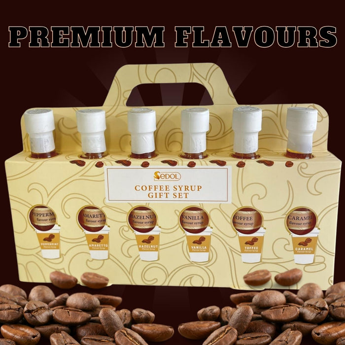 Coffee Syrup Gift Set (6×75ml)