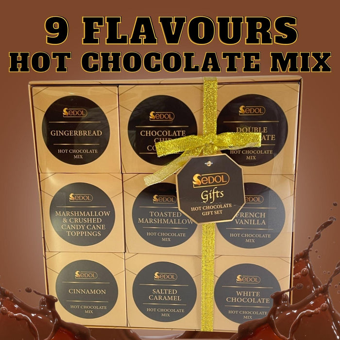 Hot Chocolate Gift Set - 9 Pack