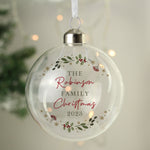 personalised christmas glass bauble - sedol gifts (1)