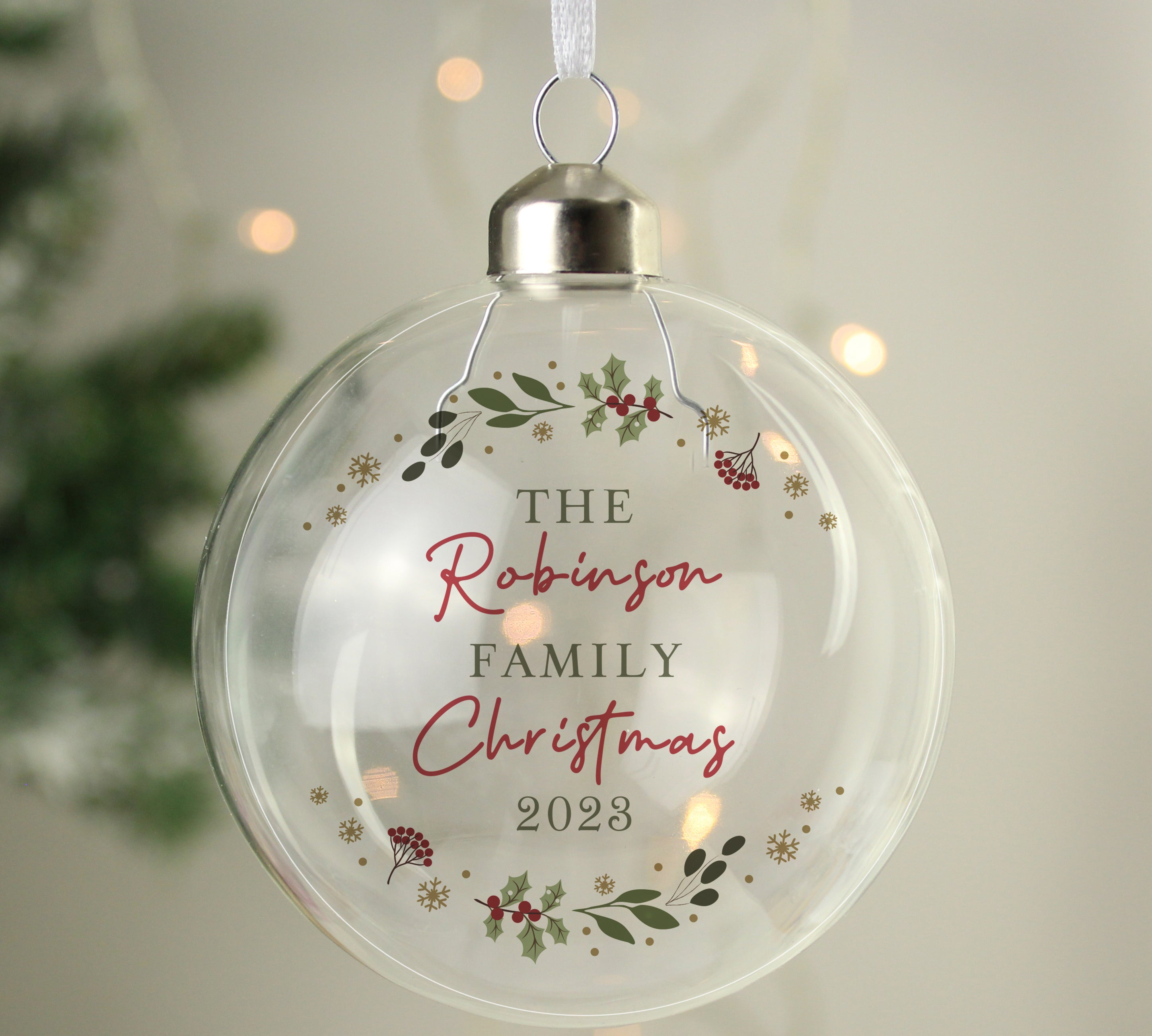 personalised christmas glass bauble - sedol gifts (1)