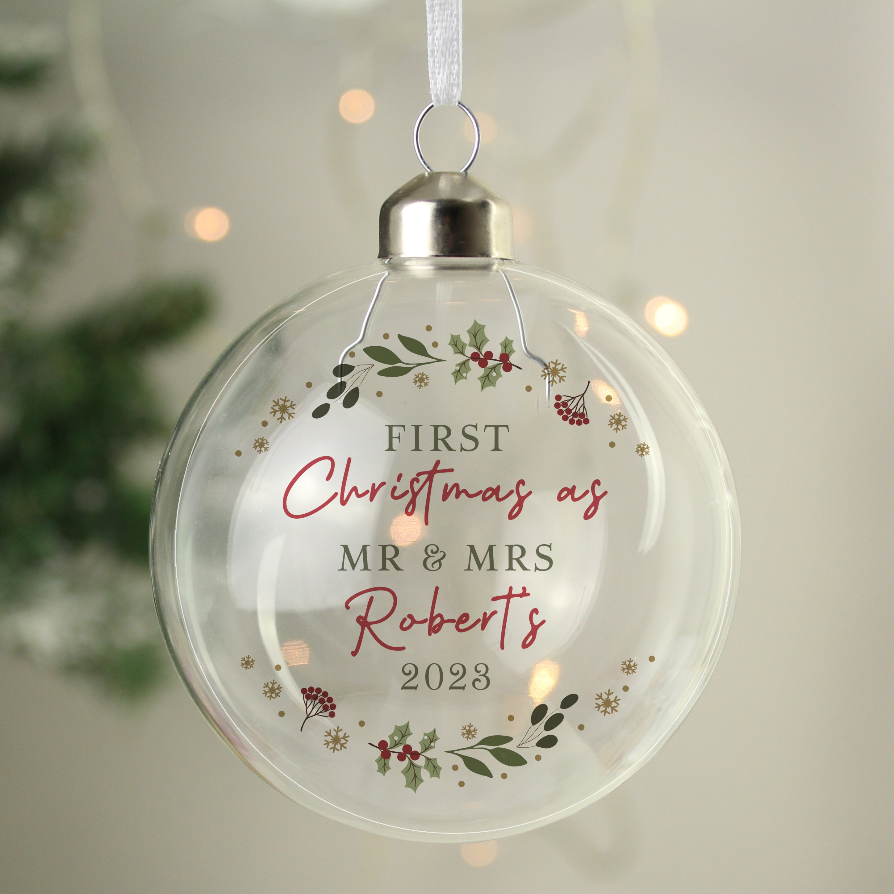 personalised christmas glass bauble - sedol gifts (2)