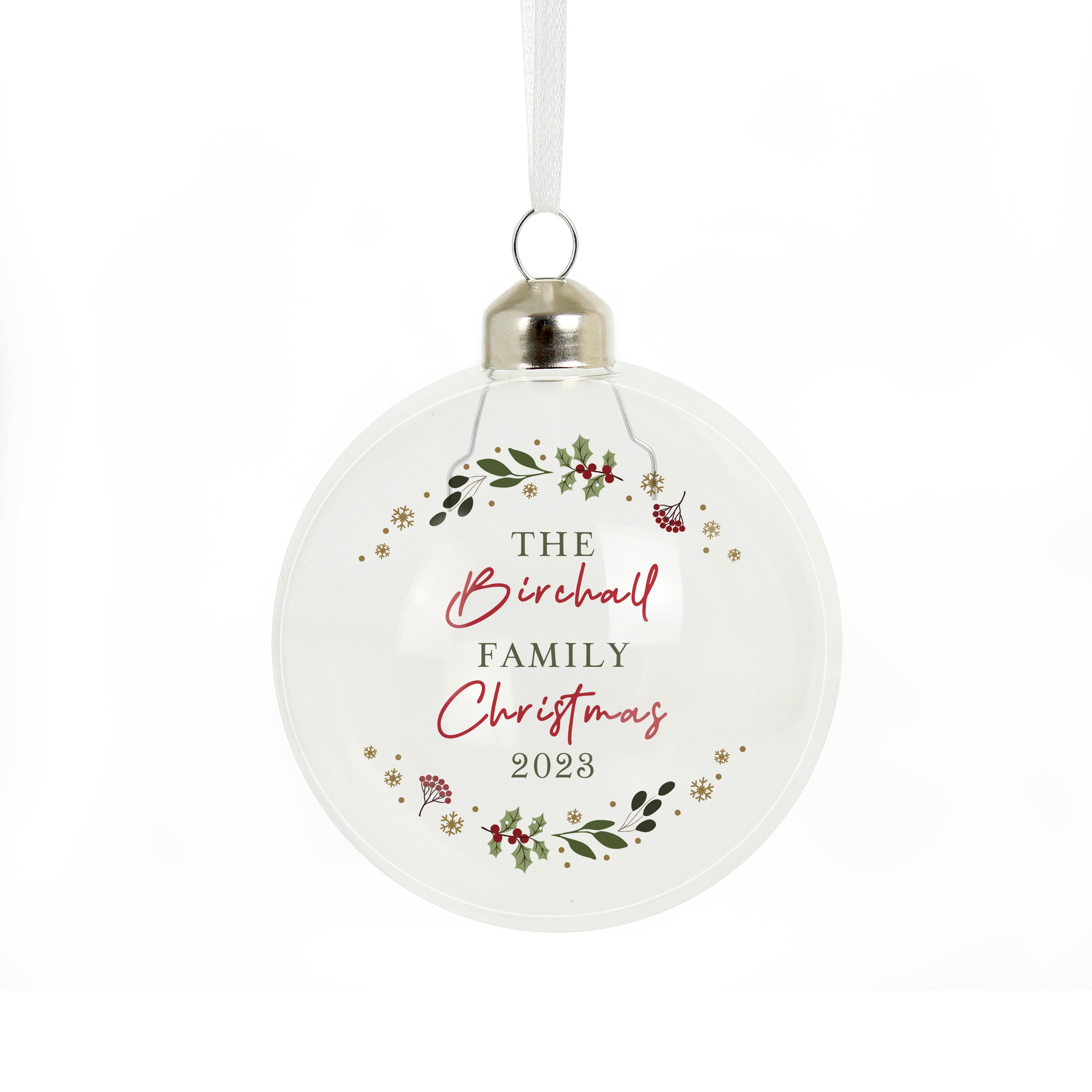 personalised christmas glass bauble - sedol gifts (3)