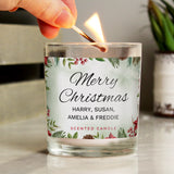 personalised christmas scented candle - sedol gifts (2)