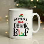personalised elf christmas mug - sedol gifts (1)