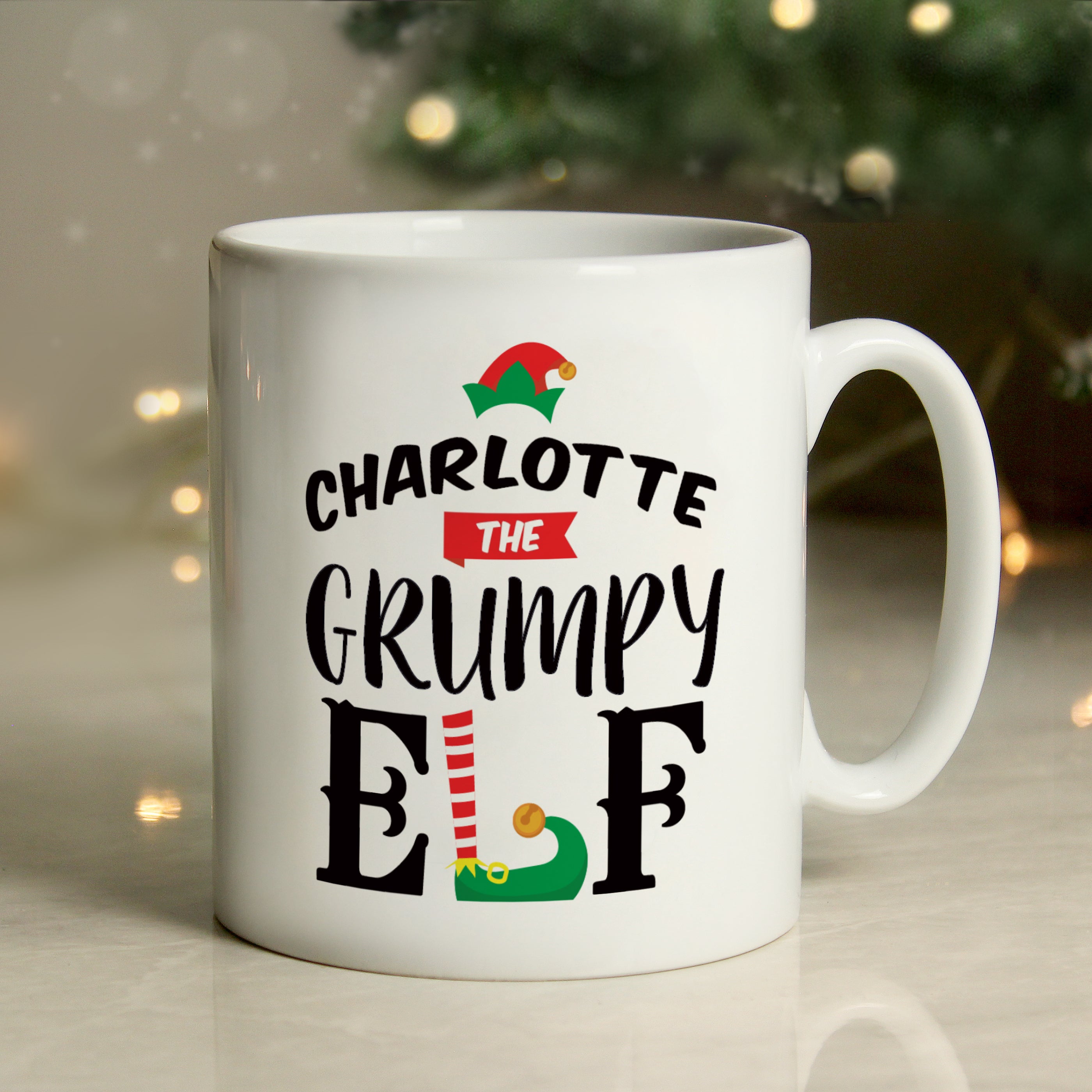 personalised elf christmas mug - sedol gifts (7)