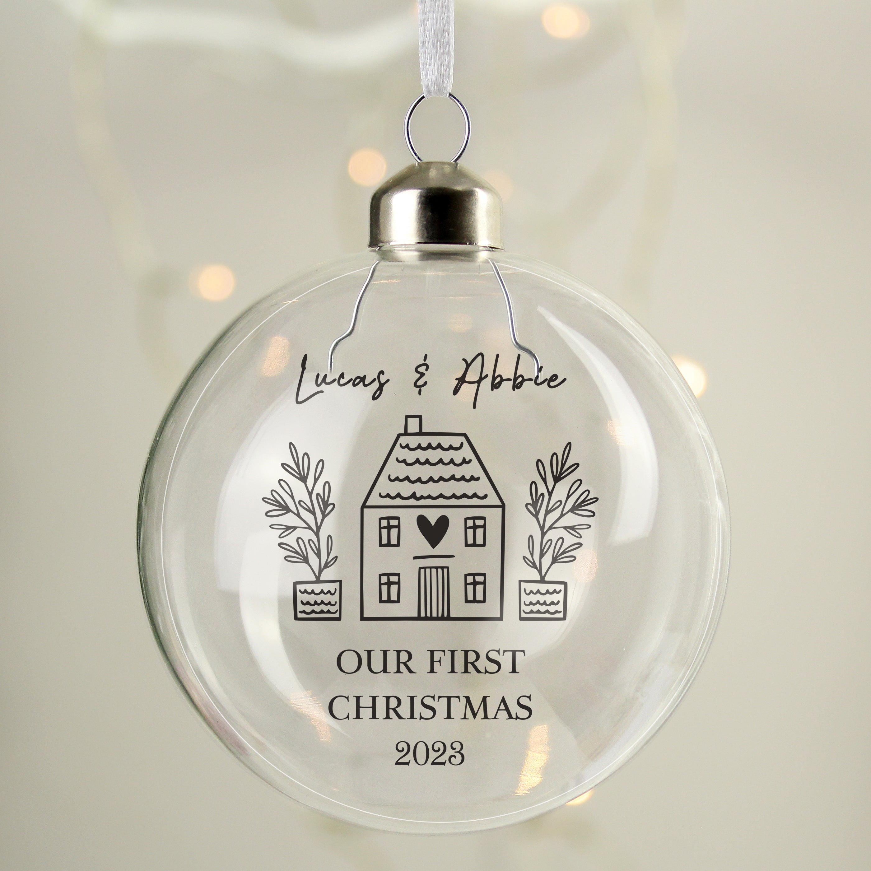 personalised home glass bauble - sedol gifts (1)