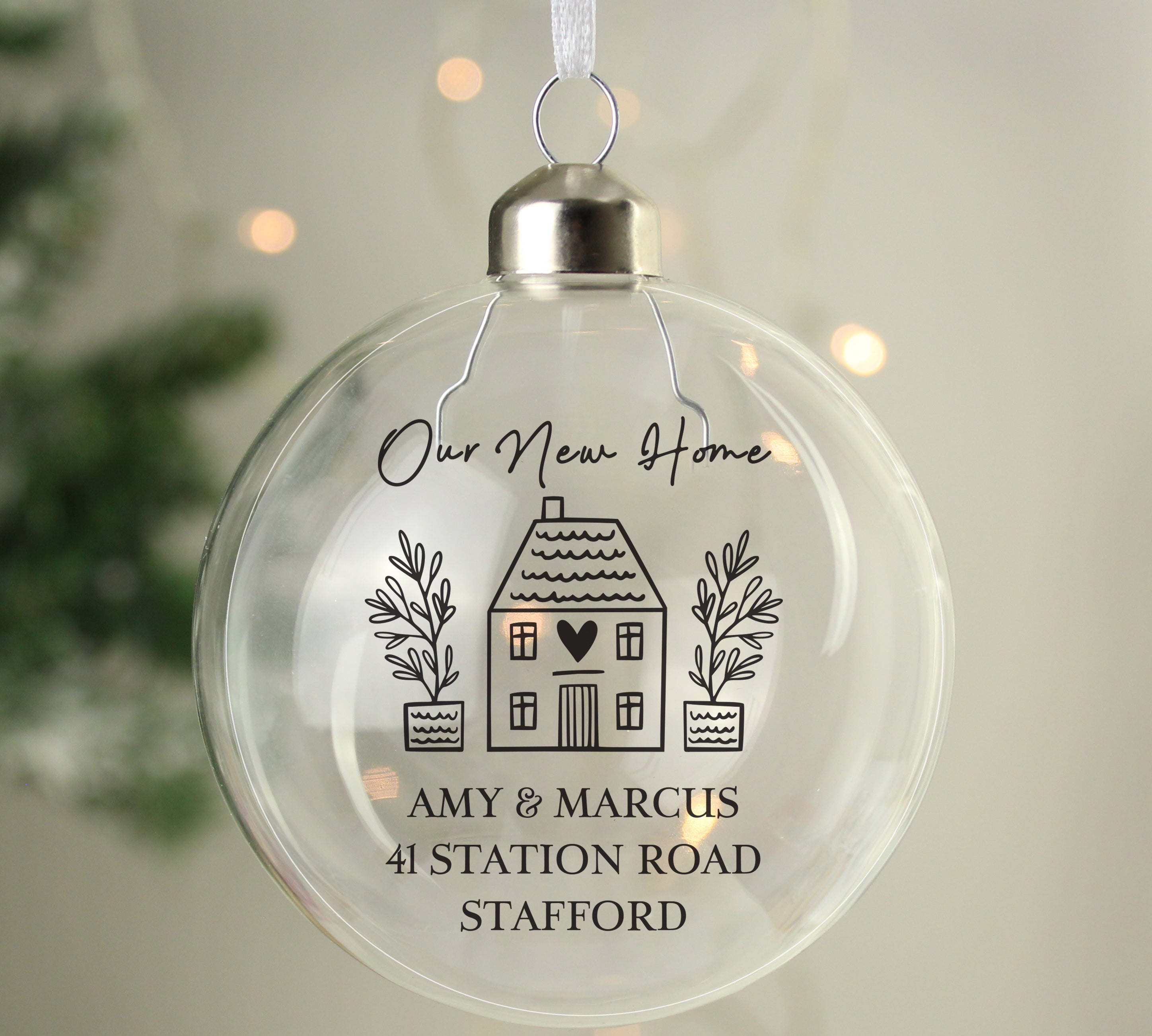 personalised home glass bauble - sedol gifts (2)
