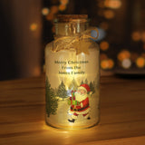 personalised santa LED glass jar - sedol gifts (1)