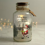 personalised santa LED glass jar - sedol gifts (5)