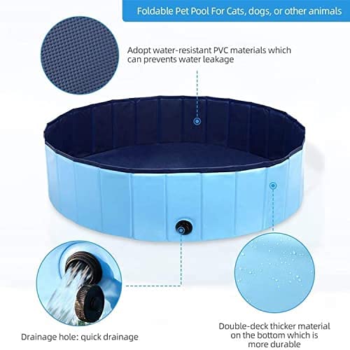 SEDOL Dog Pool - PVC Non-Slip Foldable Pet Pool