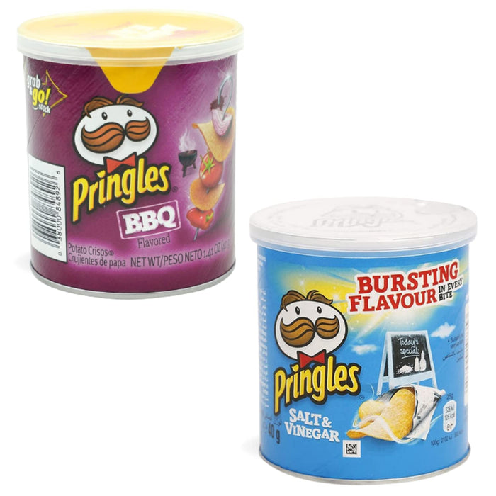 Pringles Christmas Crackers Tube - 8 x 40g Cans