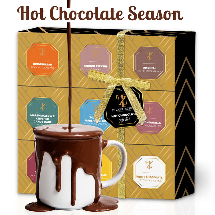 Hot Chocolate and Ground Coffee Gift Set Bundle