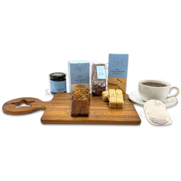 Marketplace Food Co. Traditional Time for Tea Hamper Gift Set Collections