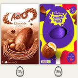 3 Random Medium Easter Eggs – Chocolate Gift Box for Kids, Adults & Egg Hunts