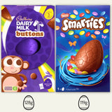 3 Random Medium Easter Eggs – Chocolate Gift Box for Kids, Adults & Egg Hunts