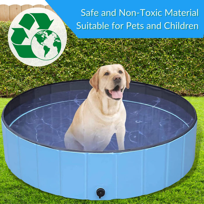 SEDOL Dog Pool - PVC Non-Slip Foldable Pet Pool